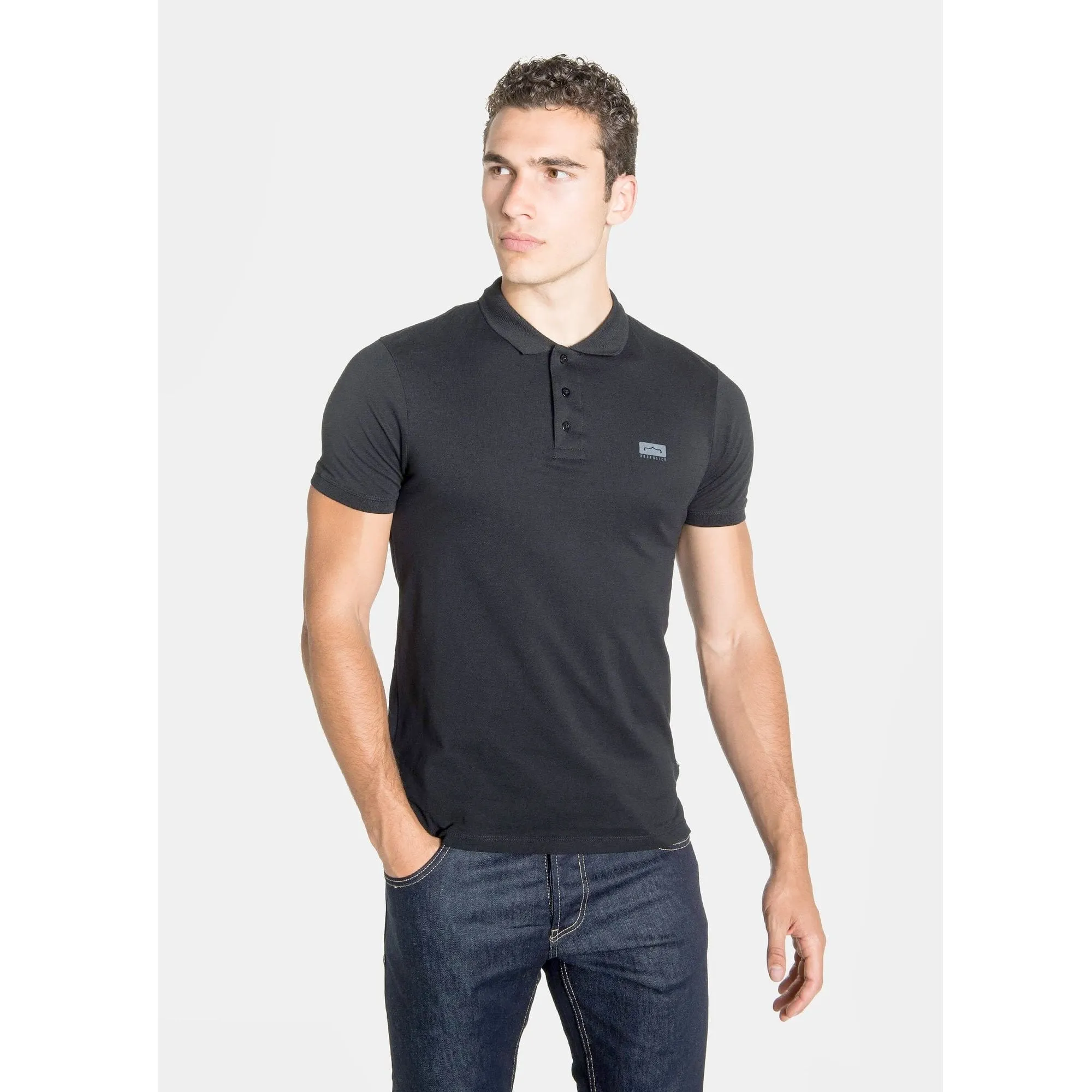 883 Police King Polo Black