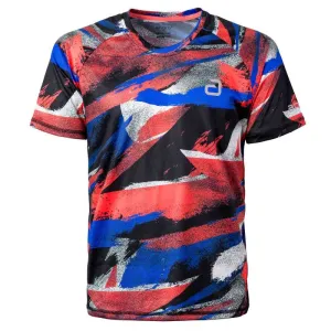 Andro T-Shirt Likya red/graffiti