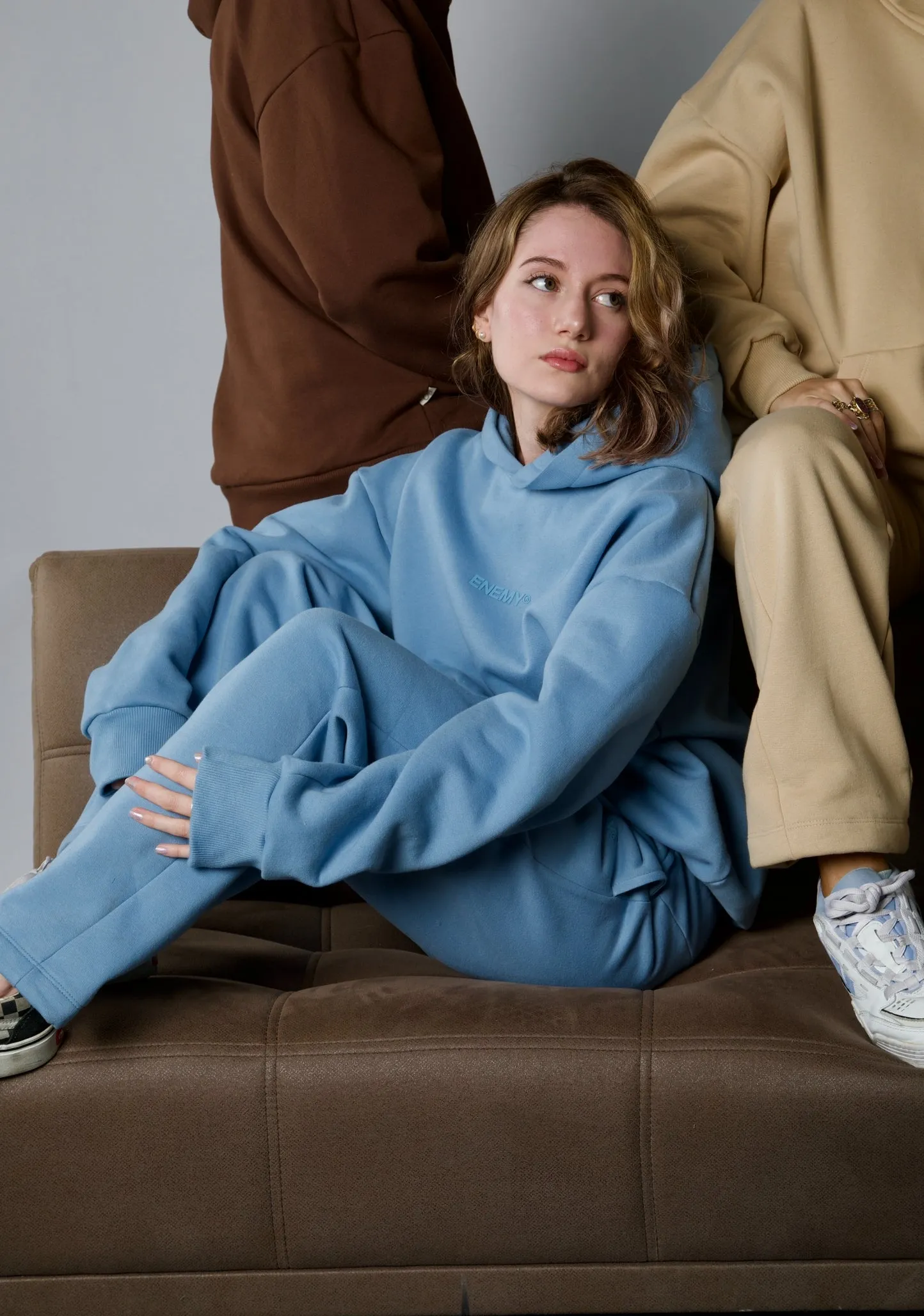 Basic Light Blue Enemy Hoodie