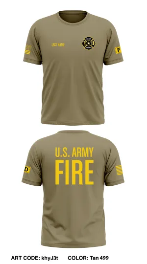 CUSTOM - 63D Firefighters Store 1  Core Men's SS Performance Tee - khyJ3t