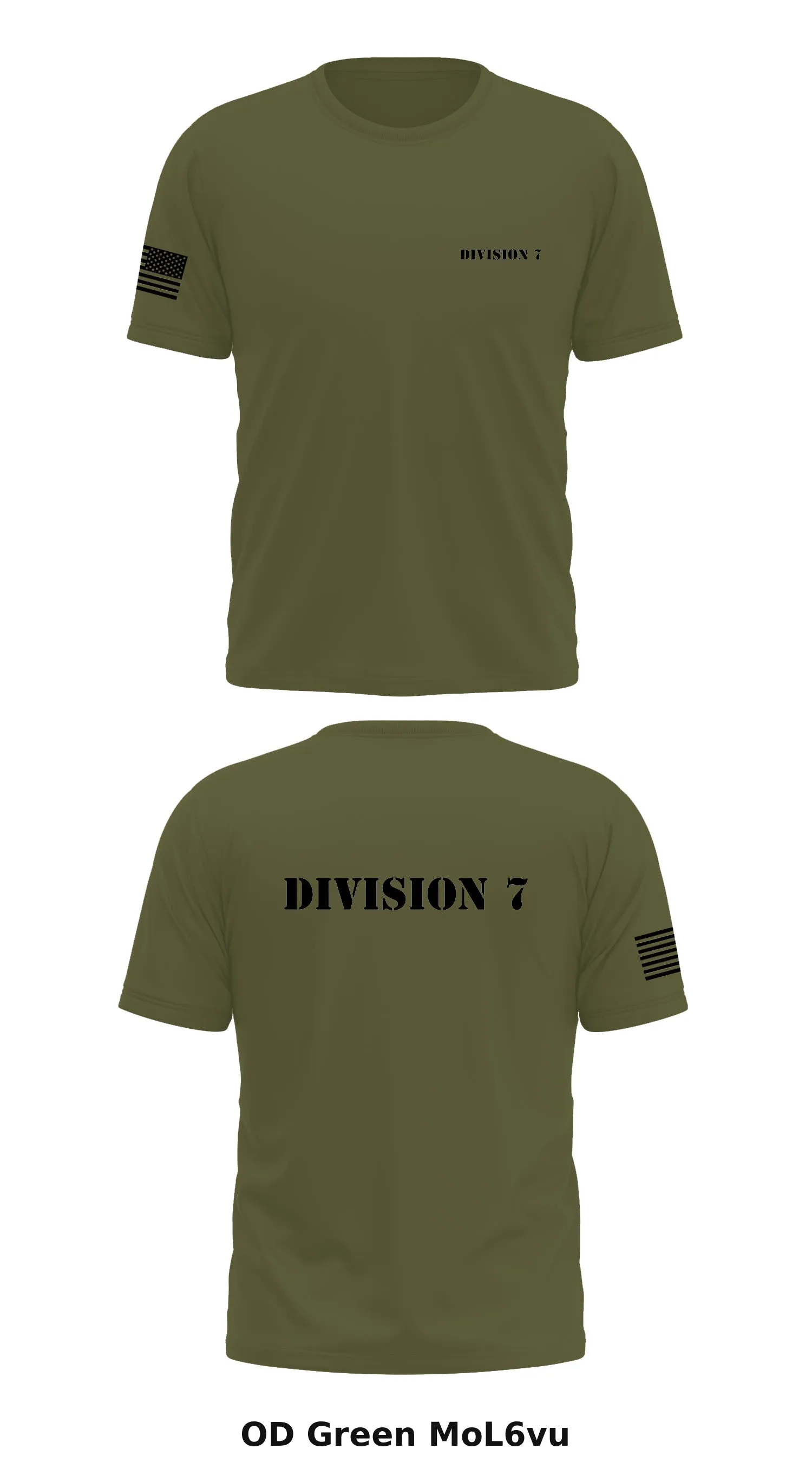 Division 7 Store 1 Core Men's SS Performance Tee - MoL6vu