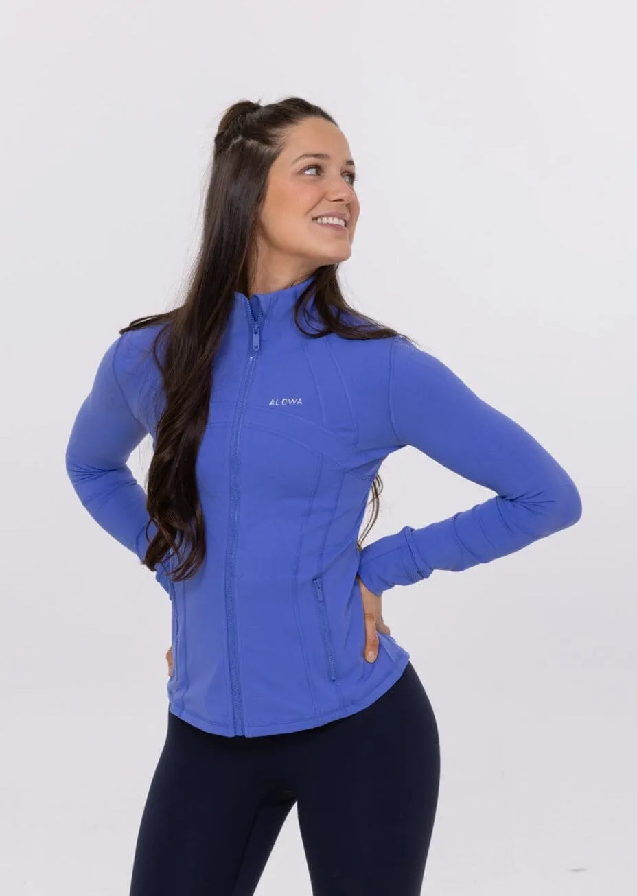 Elo Zipper Jacket Blueberry