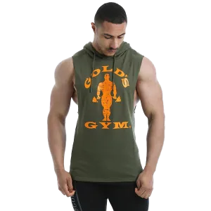 Gold's Gym Drop Armhole Sweat - Army Green