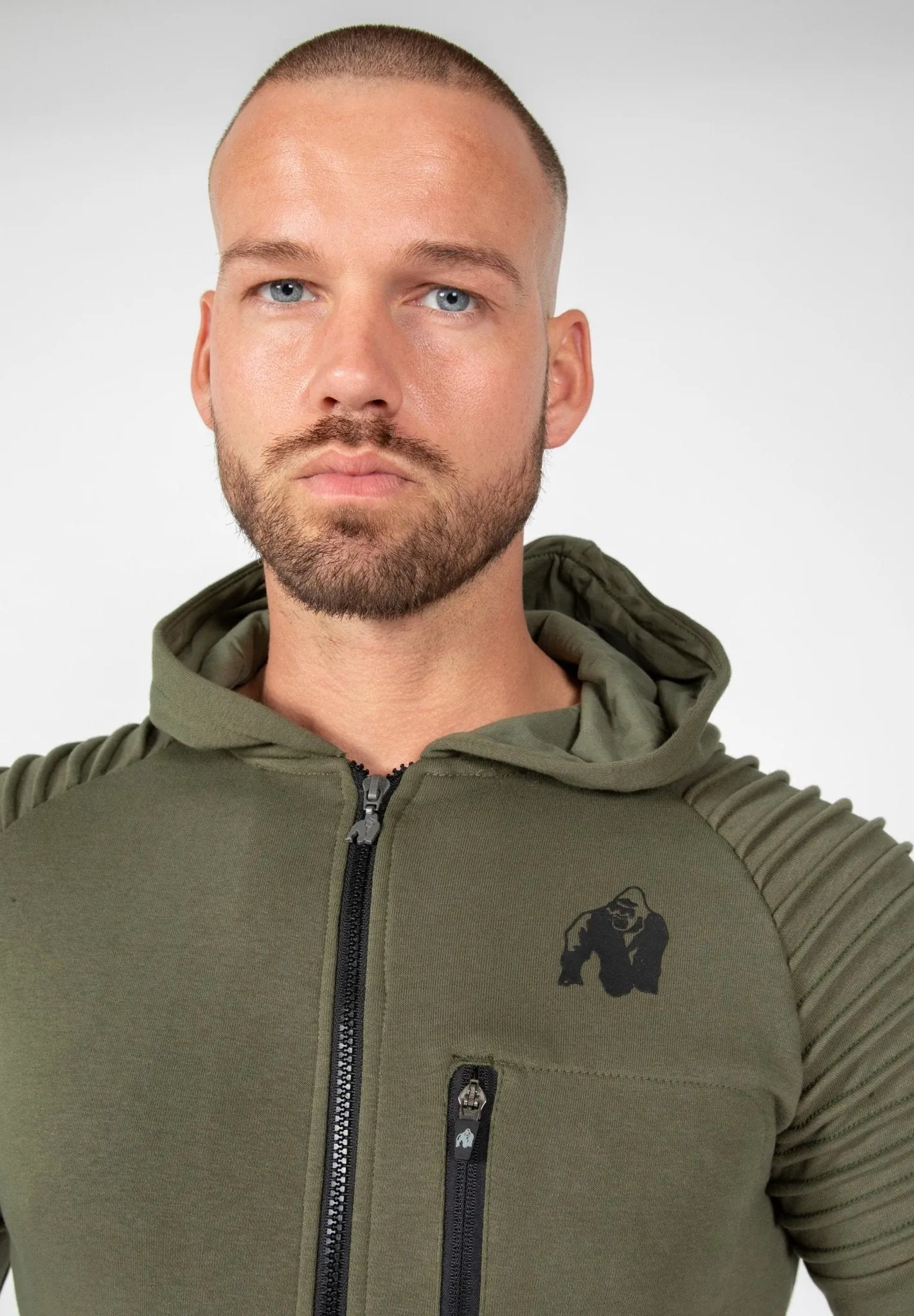 Gorilla Wear Delta Hoodie - Army Green
