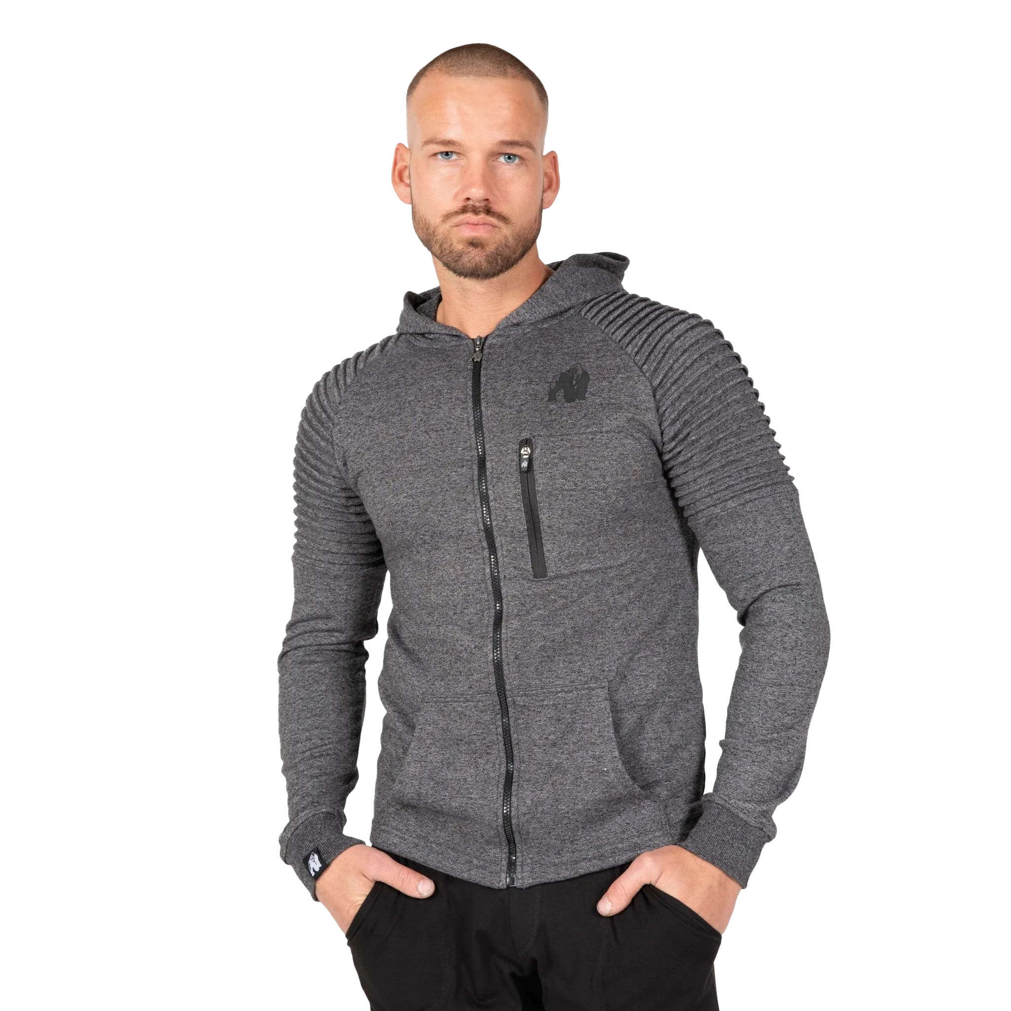 Gorilla Wear Delta Hoodie - Grey