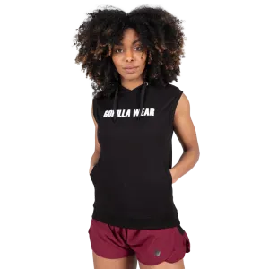Gorilla Wear Virginia Sleeveless Hoodie Black