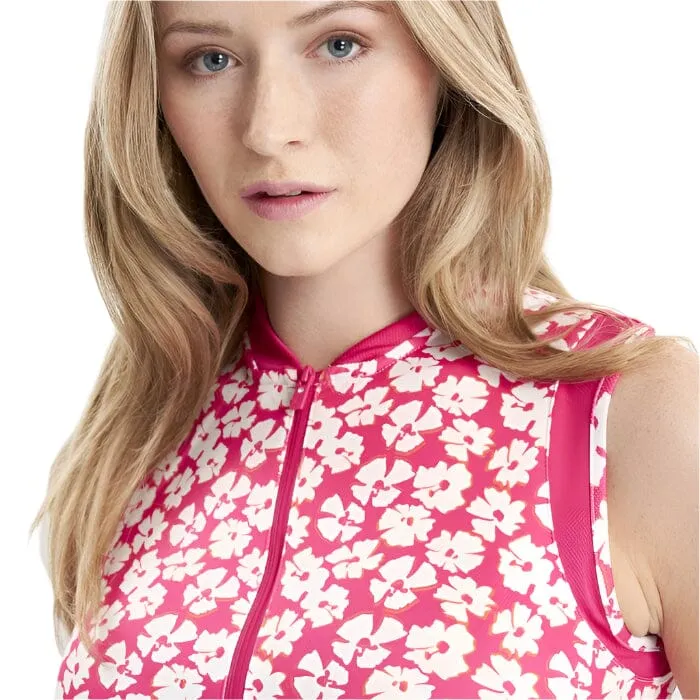 Green Lamb Odessa Printed Golf Polo Shirt