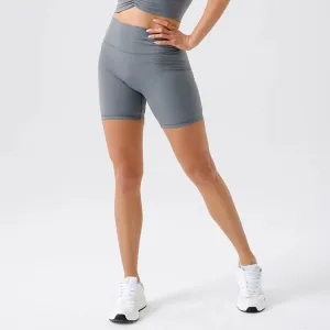 High-Waisted Workout Shorts