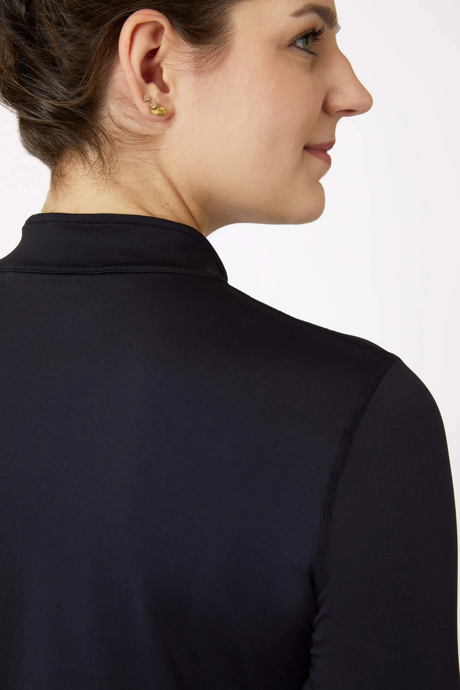 Horze Lucy LS Training Shirt Very Dark Blue