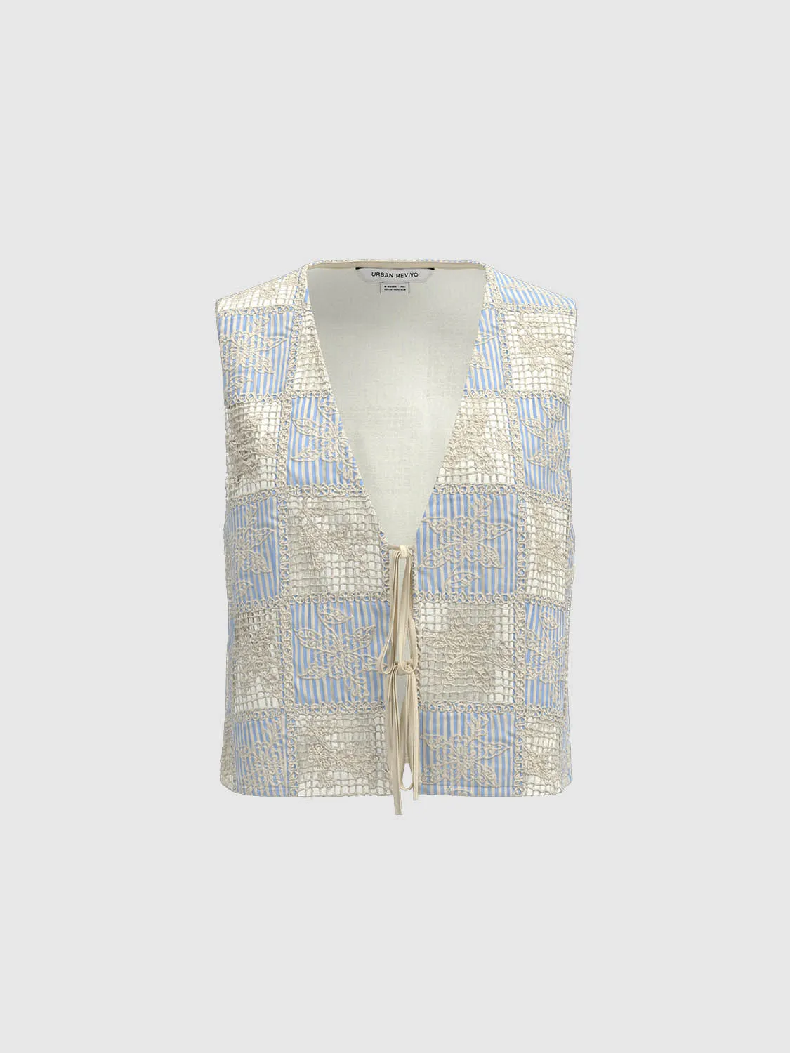 Lace Front Leisure Vests
