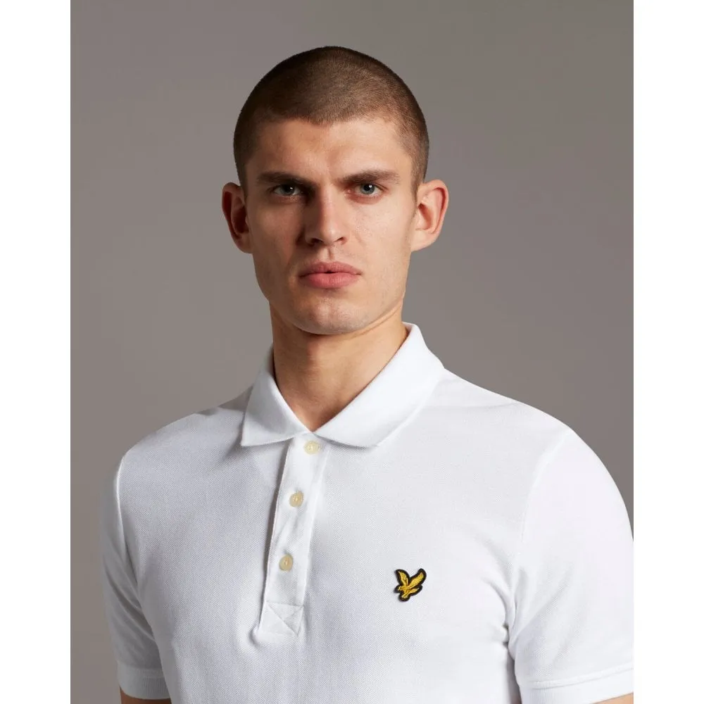 Lyle & Scott Sp400Vb Polo T-Shirt White