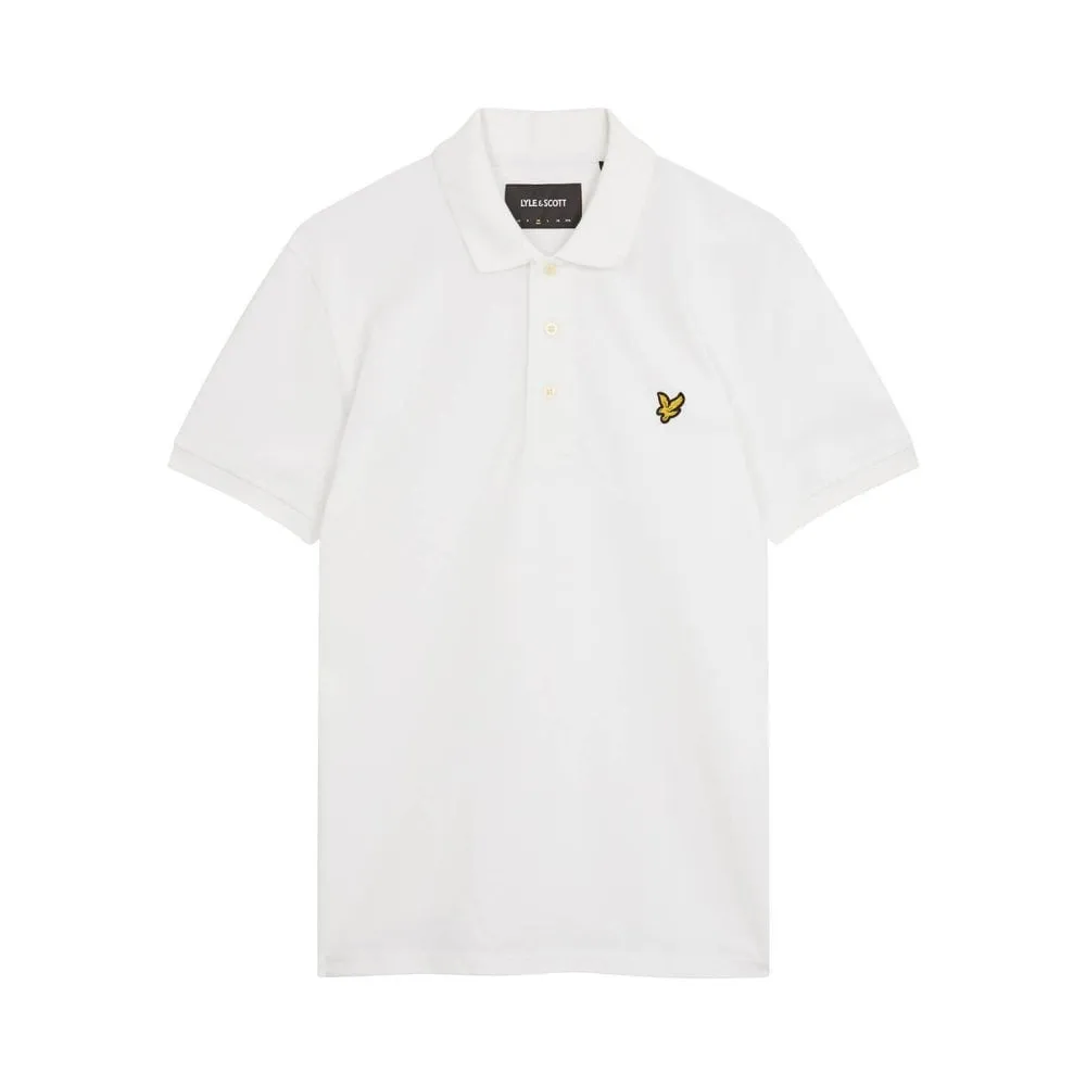 Lyle & Scott Sp400Vb Polo T-Shirt White