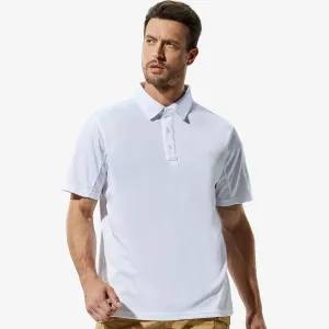 Men's Tactical Polo Shirts Outdoor Performance Collared Shirt