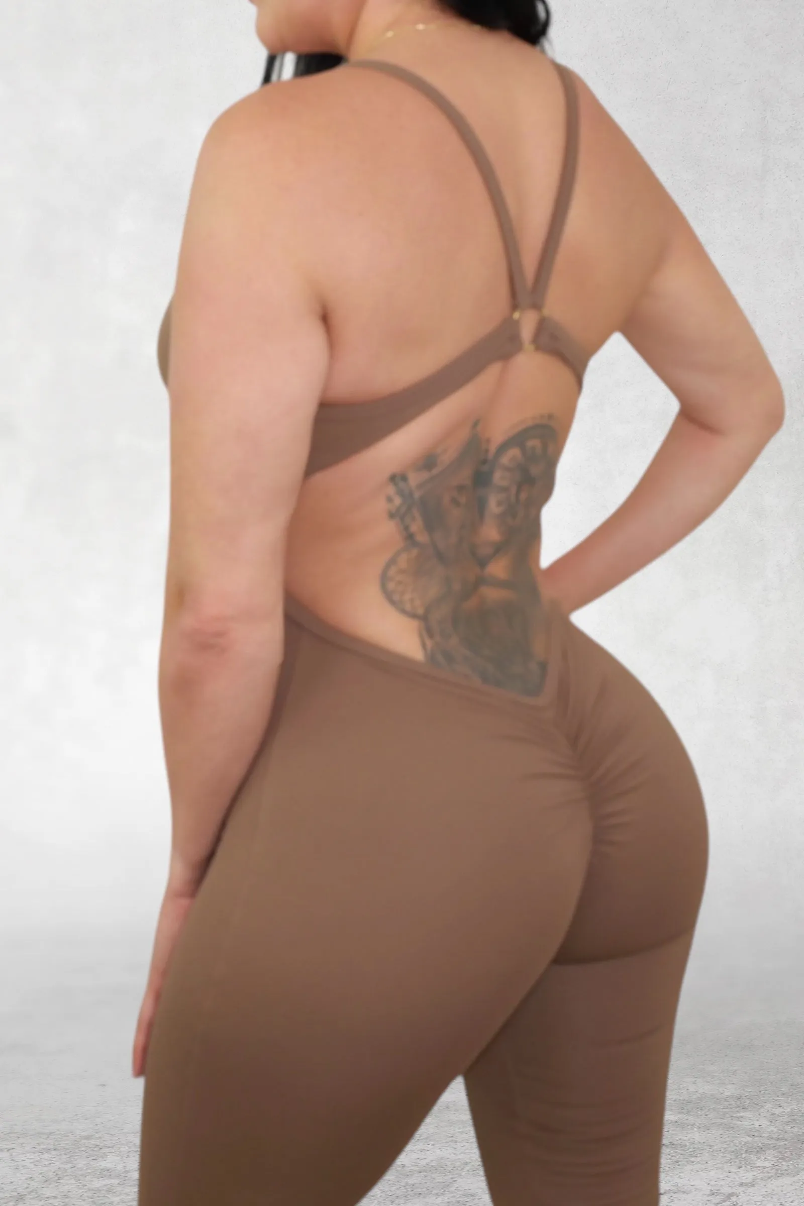 Mocha DIVA Jumpsuit