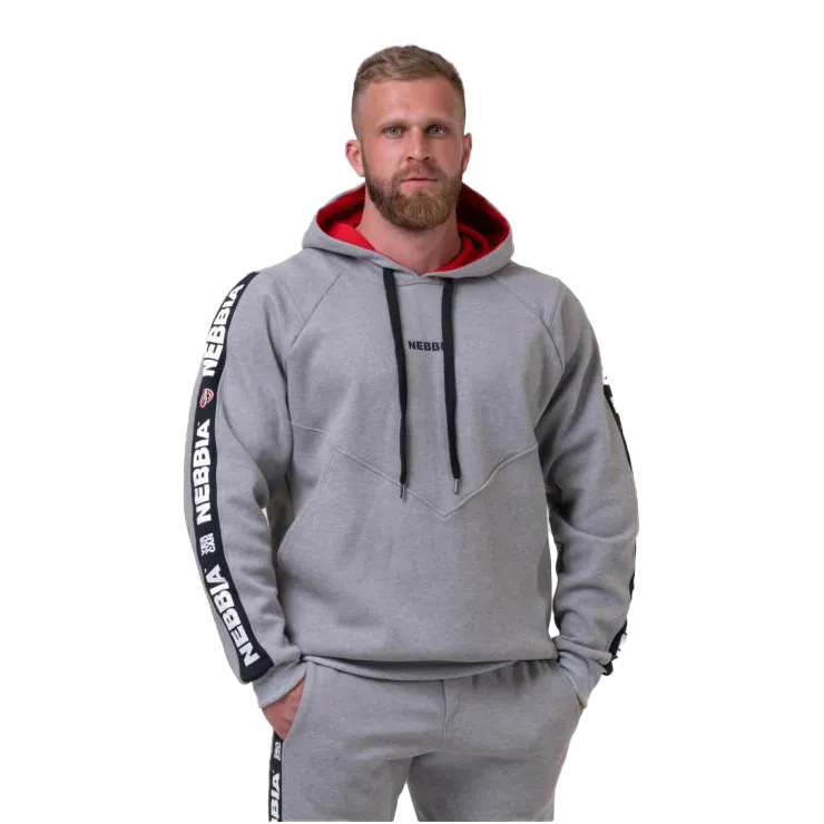 Nebbia Unlock The Champion Hoodie 194 Light Grey