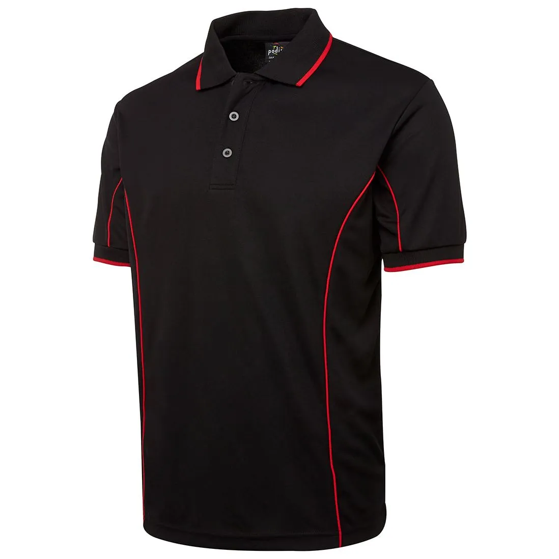 Podium Short Sleeve Piping Polo 7PIP