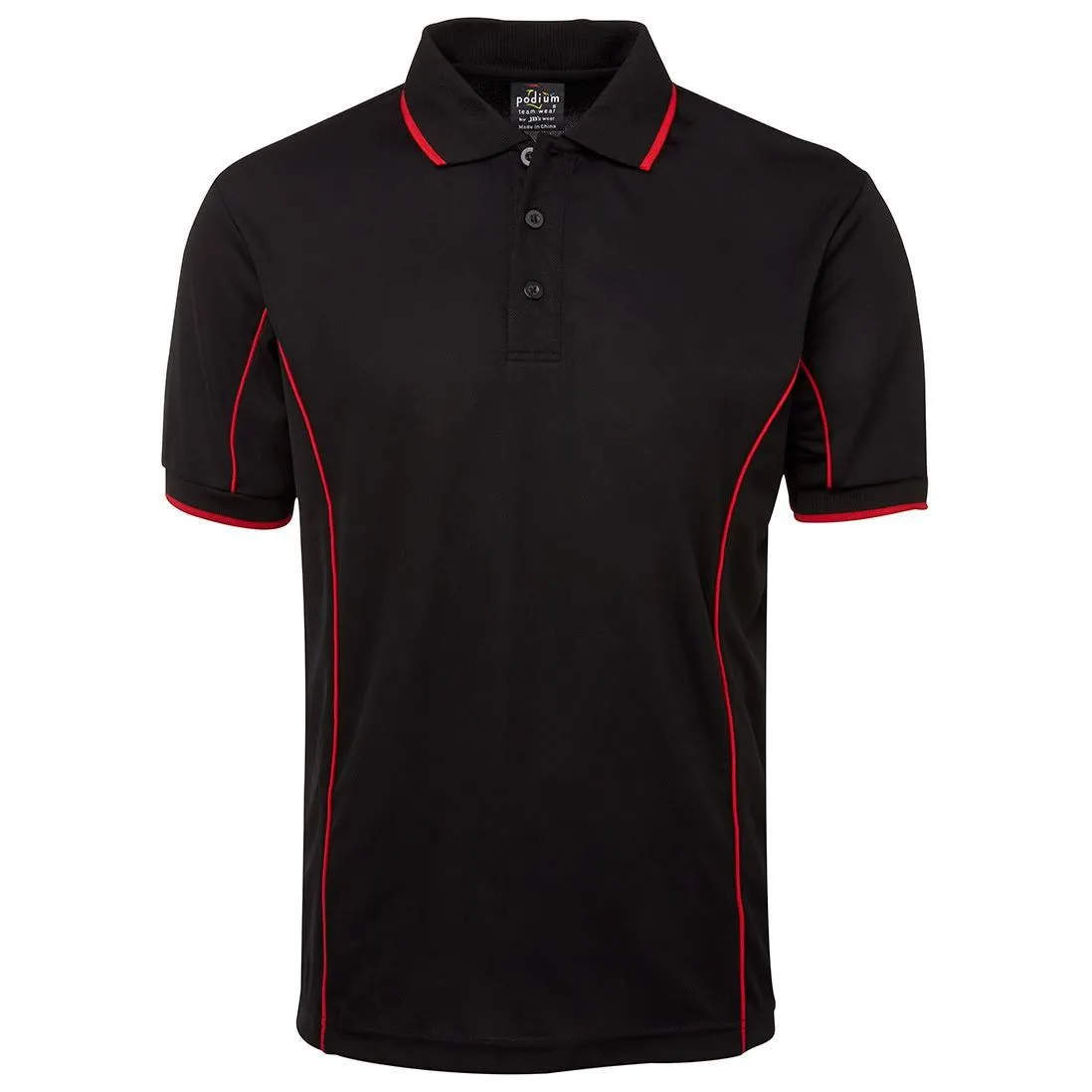 Podium Short Sleeve Piping Polo 7PIP