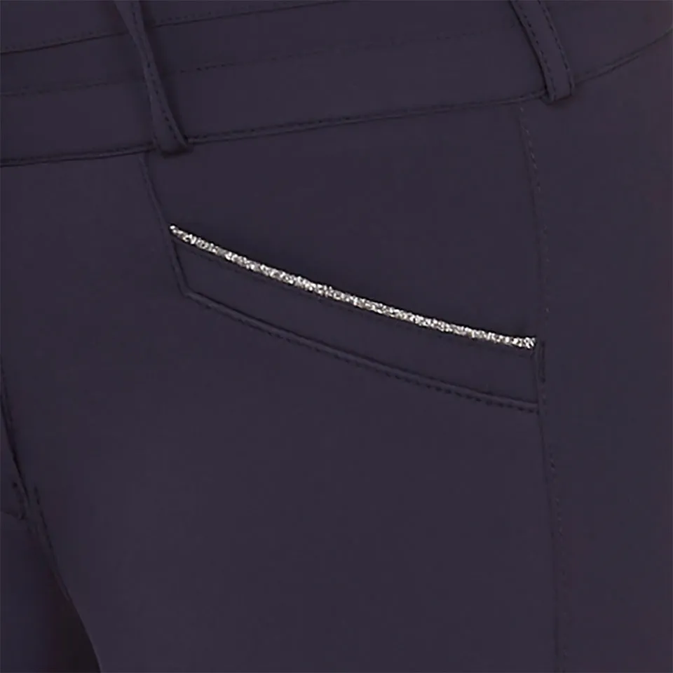 Schockemohle Summer Heather Ladies Breeches  Dark Blue