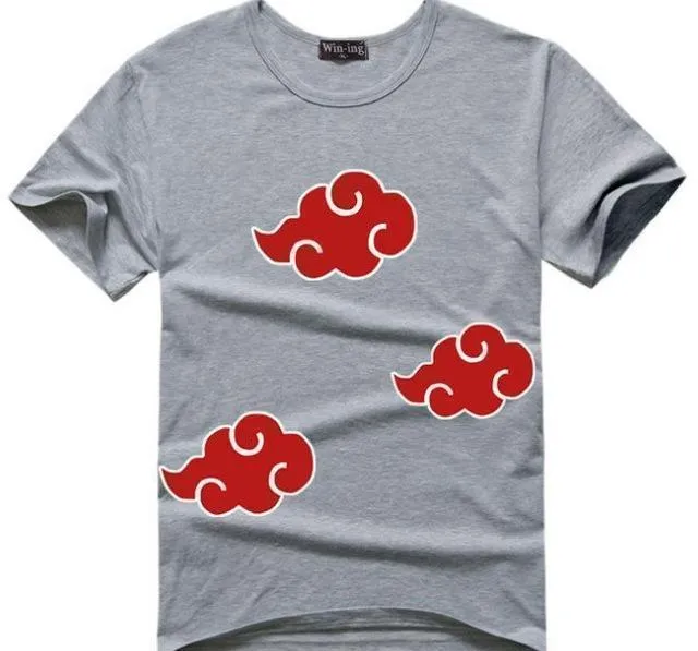 T Shirt Akatsuki Naruto Akatsuki T-Shirts Logo T Shirt Itachi Uchiha