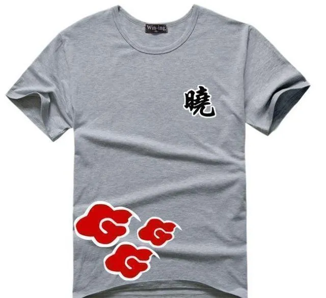 T Shirt Akatsuki Naruto Akatsuki T-Shirts Logo T Shirt Itachi Uchiha