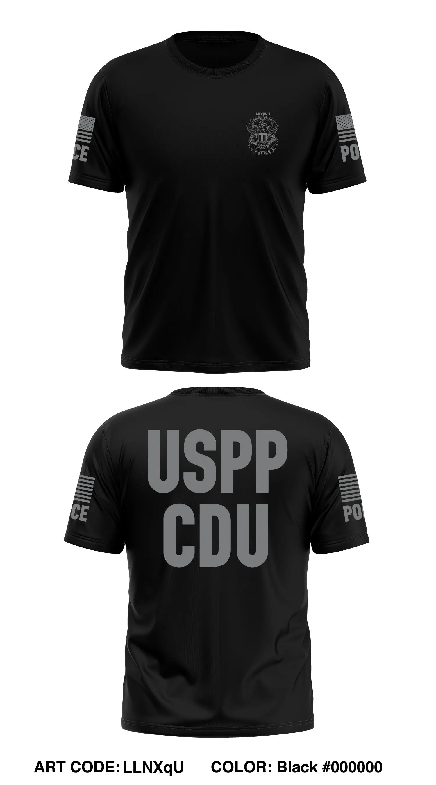 USPP CDU Store 1 Core Men's SS Performance Tee - LLNXqU