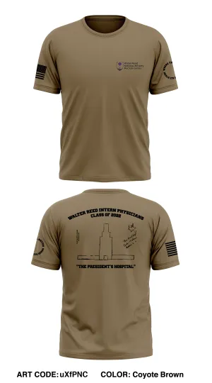 Walter Reed National Military Medical Center Intern Class of 2022 Store 1 Core Men's SS Performance Tee - uXfPNC