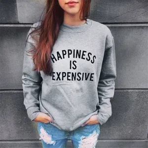 Women Sweatshirt Hoodies Sweatshirt Women Letter Printed Pullover Tracksuit Long-sleeve Casual Female Sweatshirt 41