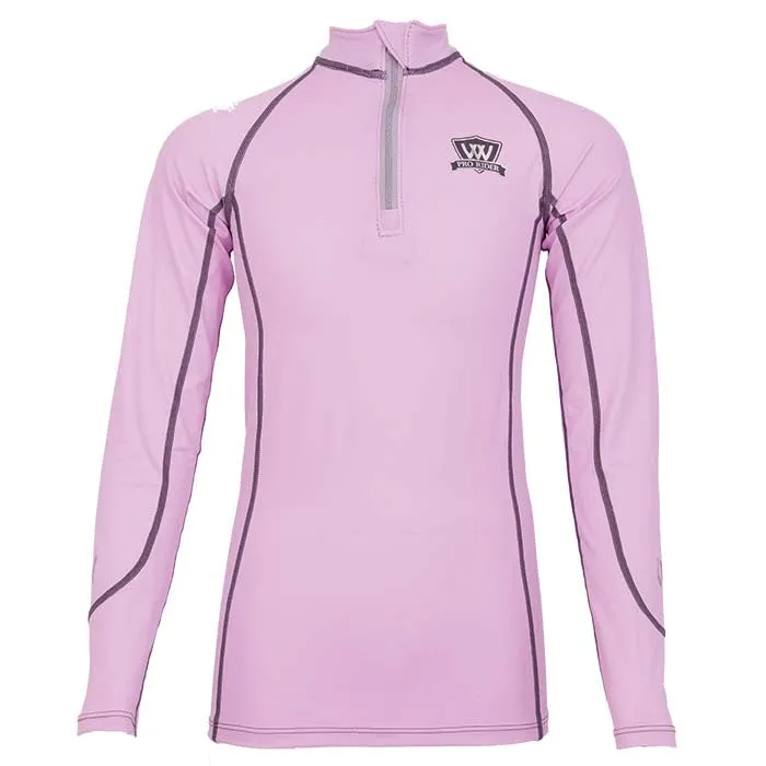 Woof Wear Young Rider Performance Shirt Lilac